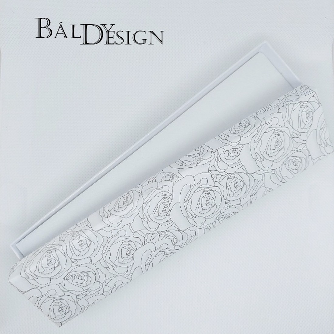 Fehér rózsás karláncos ékszerdobozok - ékszer - ékszertartó - ékszerdoboz - Meska.hu