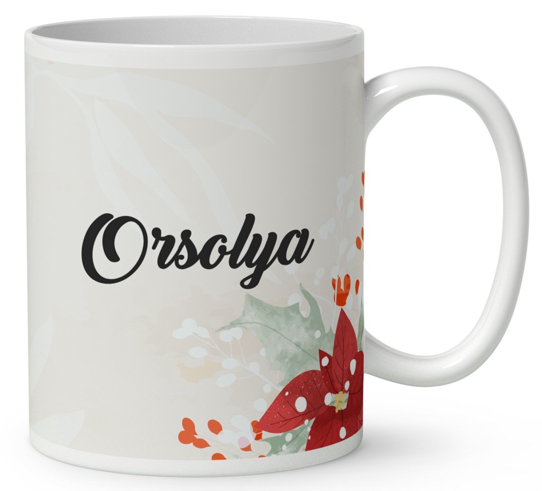 Névvel kérhető - Karácsonyi Teddy maci (toboz) mintás bögre - otthon & életmód - konyhafelszerelés, tálalás - tálalás - bögre & csésze - Meska.hu