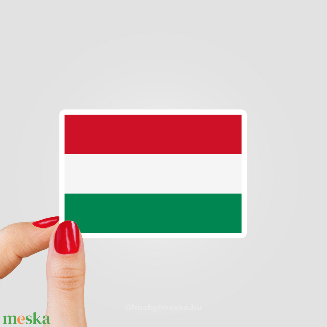 Magyar Zászlós Matrica, Magyar matrica, Egyedi Ajándék, Hajrá Magyarország - otthon & életmód - papír, írószer - matrica, matrica csomag - Meska.hu