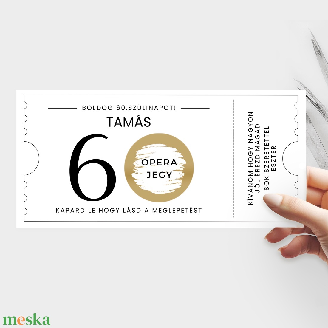 60. Születésnapi Köszöntő, Kaparós Sorsjegy, Kaparós Szülinapi Kártya, Egyedi Meglepetés Kártya, Szülinapi Köszöntő - otthon & életmód - papír, írószer - ajándékozás kellékei - ajándék sorsjegy - Meska.hu 60. Születésnapi Köszöntő, Kaparós Sorsjegy, Kaparós Szülinapi Kártya, Egyedi Meglepetés Kártya, Szülinapi Köszöntő - otthon & életmód - papír, írószer - ajándékozás kellékei - ajándék sorsjegy - Meska.hu