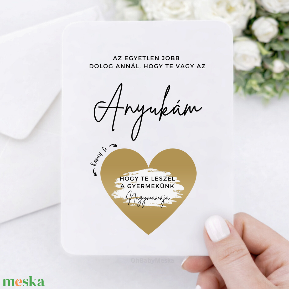 Nagyapa Leszel Bejelentés, Kaparós Sorsjegy, Kaparós Nagypapa bejelentés, Nagypapa Leszel képeslap, Nagyapa leszel - baba - mama - babaemlékek - bababejelentők - Meska.hu