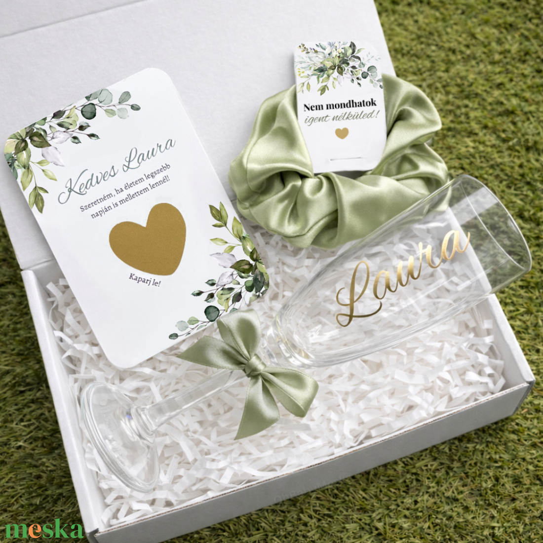 Tanúfelkérő ajándék doboz, Esküvői pezsgős pohár, Tanú felkérő szett, Koszorúslány ajándék, Egyedi tanú felkérő - esküvő - meghívó & kártya - tanú felkérő - Meska.hu