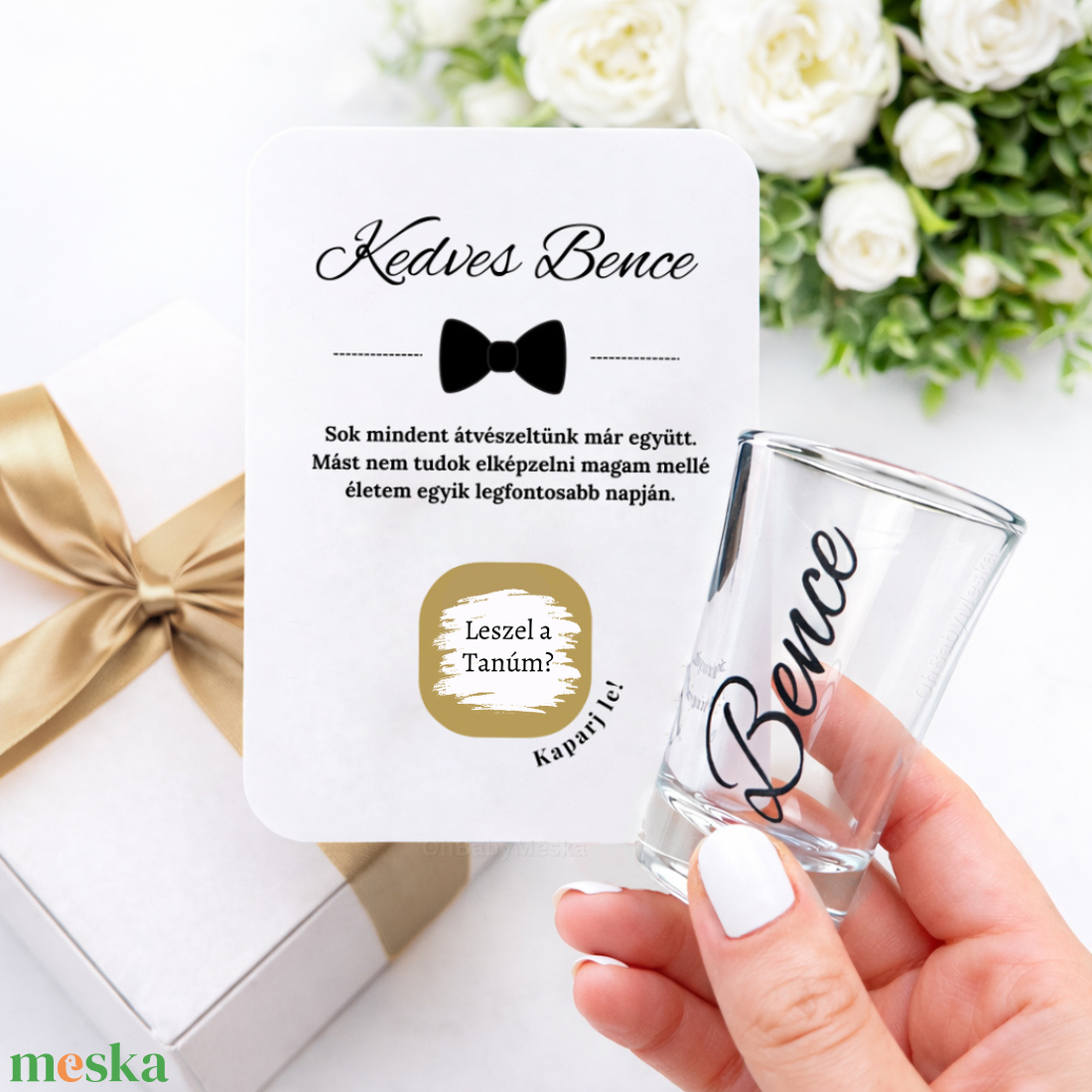 Tanúfelkérő, Tanú felkérő, Esküvői feles pohár, Tanú felkérő szett, Férfi Tanú ajándék, Egyedi tanú felkérő, Legénybúcsú - esküvő - meghívó & kártya - tanú felkérő - Meska.hu