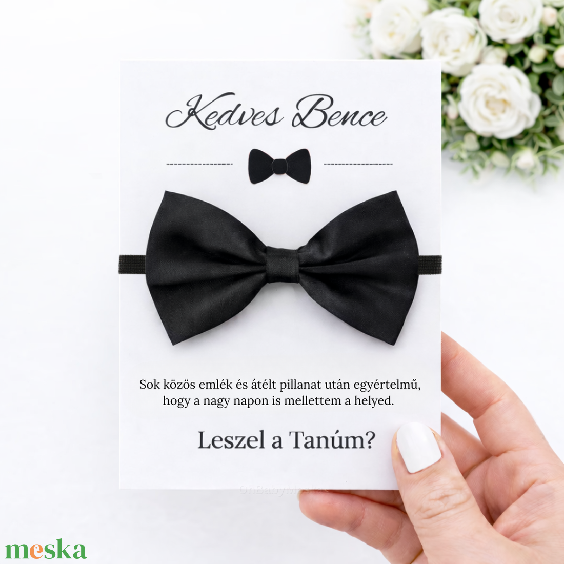 Tanúfelkérő csokornyakkendő, Tanú felkérő szett, Férfi Tanú ajándék, Örömapa ajándék, Egyedi tanú felkérő, Legénybúcsú - esküvő - meghívó & kártya - tanú felkérő - Meska.hu