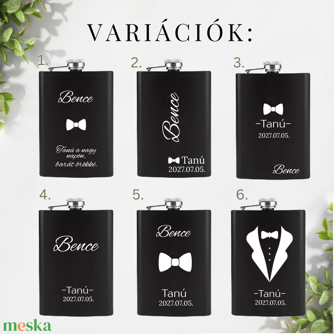 Tanú felkérő ajándék doboz � laposüveg, felespohár és kaparós kártya szett - esküvő - meghívó & kártya - tanú felkérő - Meska.hu
