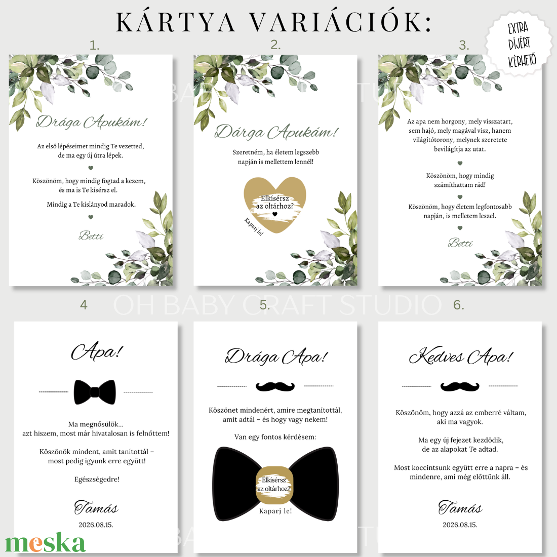 Örömapa ajándék - Esküvői feles pohár, Lapos üveg, Egyedi Örömapa felkérő, Szülőköszöntő - esküvő - emlék & ajándék - szülőköszöntő ajándék - Meska.hu