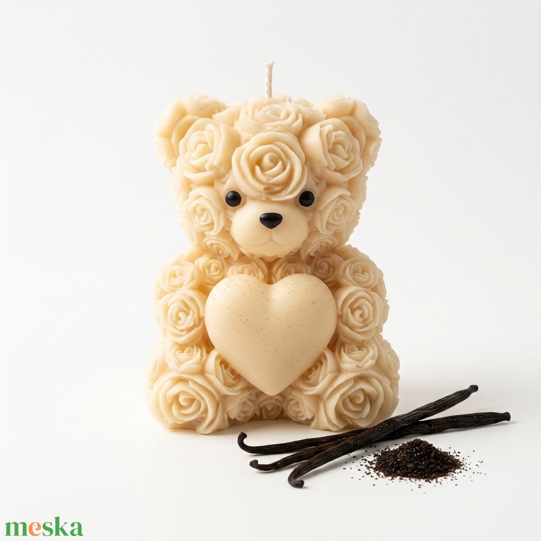 Teddy gyertya 4 színben 4 illattal - otthon & életmód - gyertya, illat, aroma - gyertya - Meska.hu