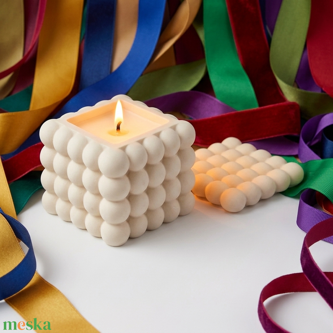 OH! JUMMY Kerámia  DuoBubble - otthon & életmód - gyertya, illat, aroma - gyertyatartó - Meska.hu