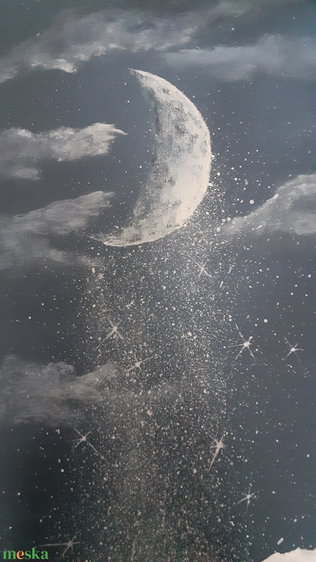 Alene - művészet - festmény - akril - Meska.hu