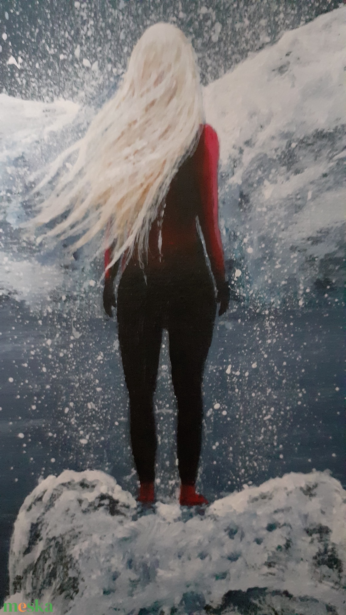 Alene - művészet - festmény - akril - Meska.hu