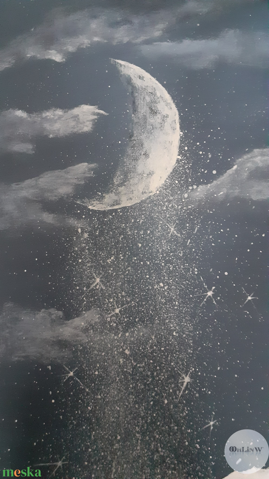 Alene - művészet - festmény - akril - Meska.hu