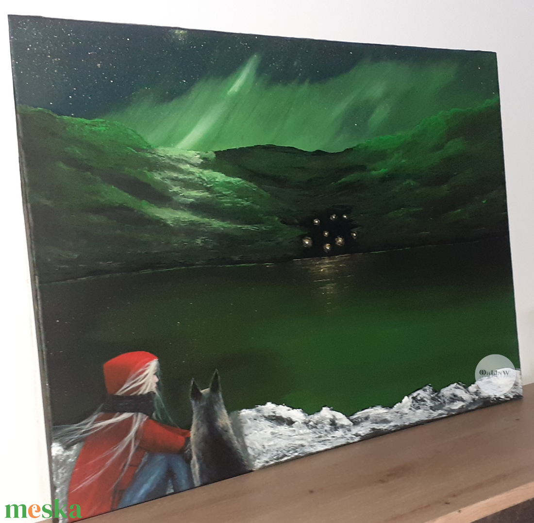 Virkelighetens etterklang - művészet - festmény - akril - Meska.hu