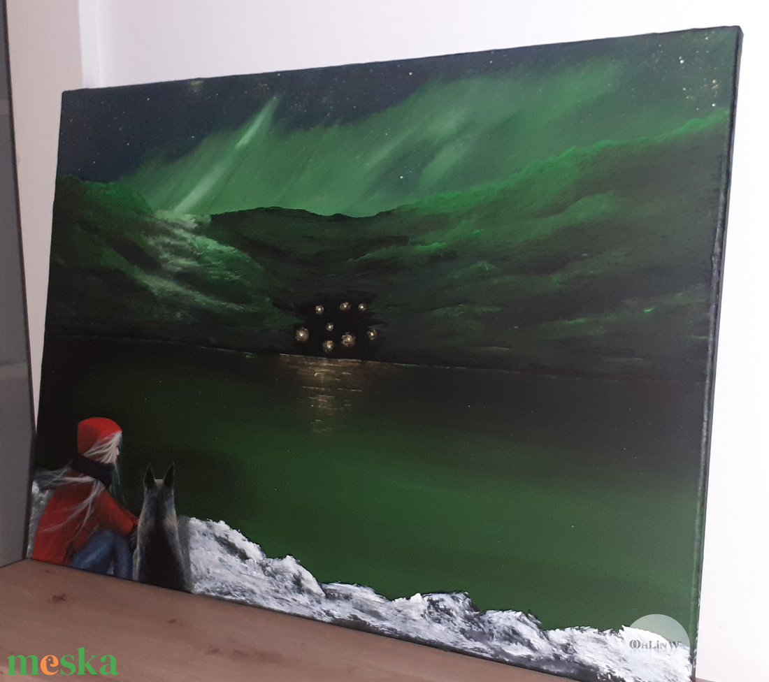 Virkelighetens etterklang - művészet - festmény - akril - Meska.hu