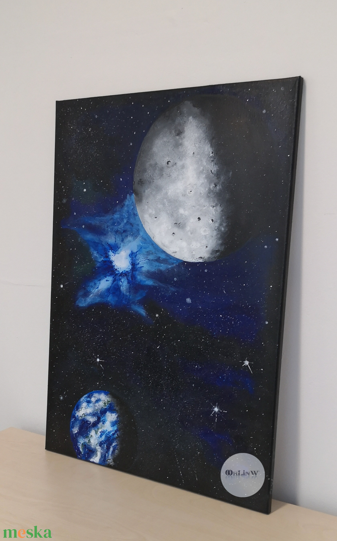 Stig fra jorda - művészet - festmény - akril - Meska.hu