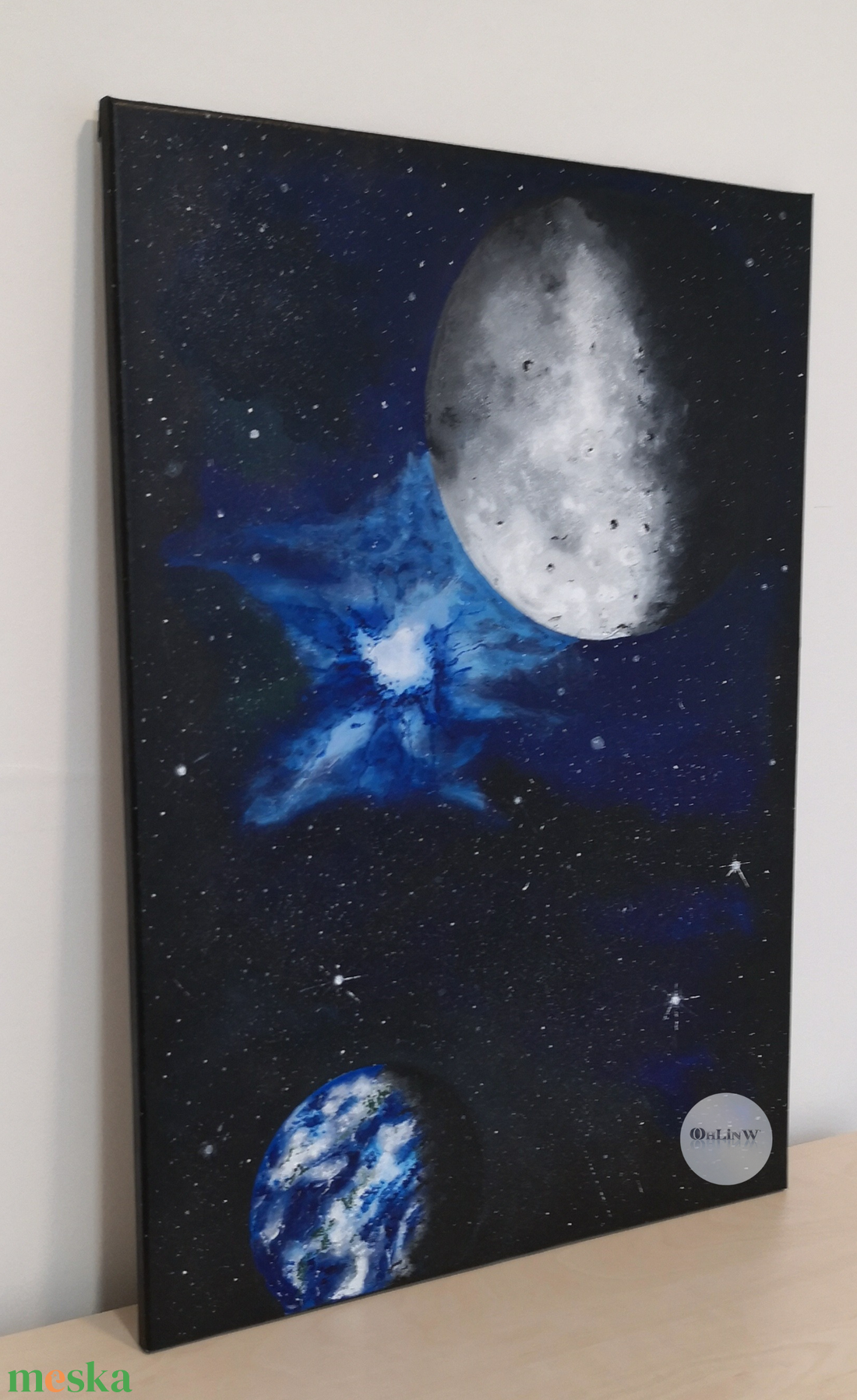 Stig fra jorda - művészet - festmény - akril - Meska.hu