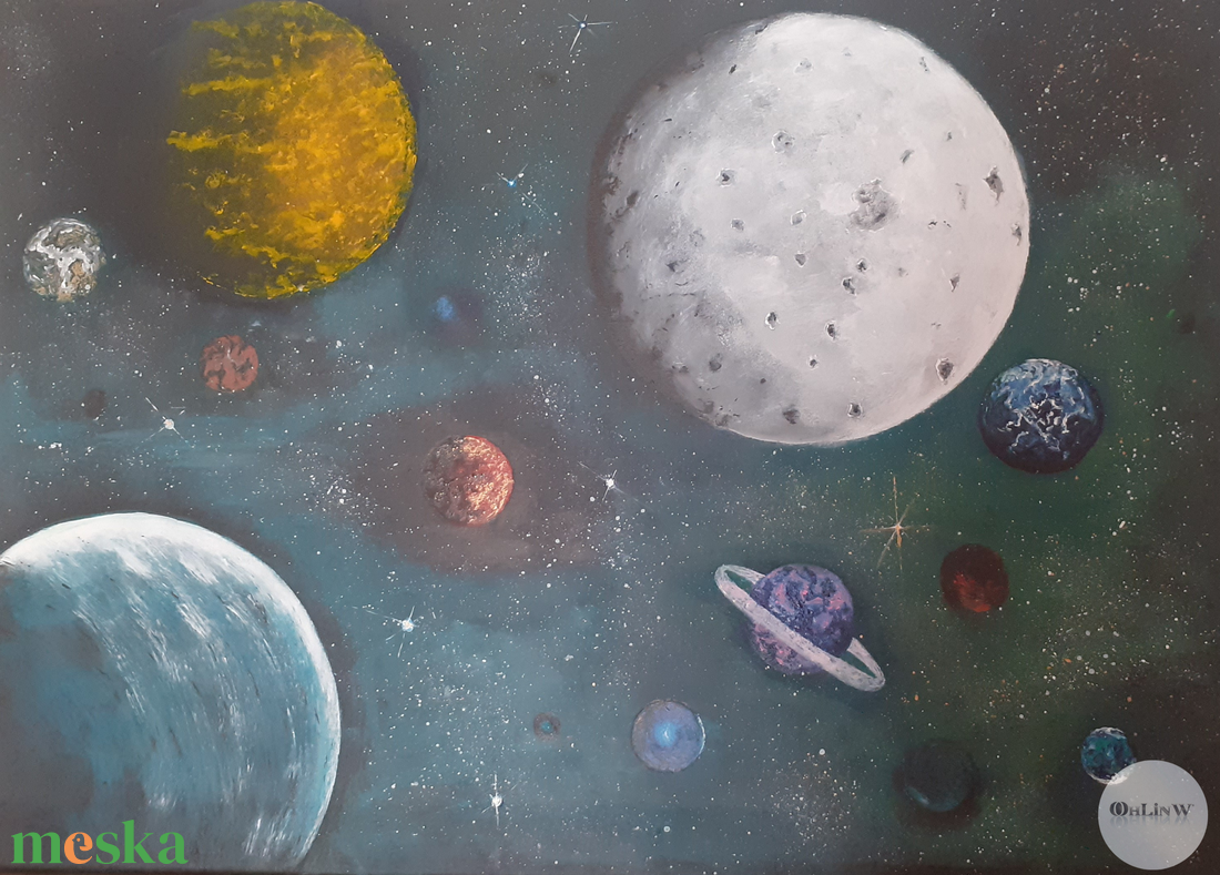 Verdensalt - művészet - festmény - akril - Meska.hu