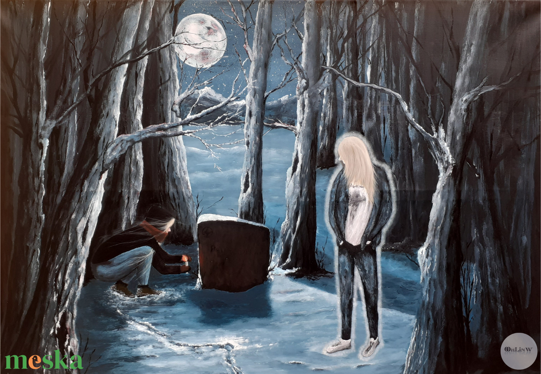 Vard�geret - művészet - festmény - akril - Meska.hu