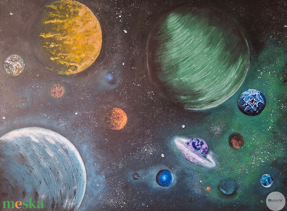 Verdensalt - művészet - festmény - akril - Meska.hu