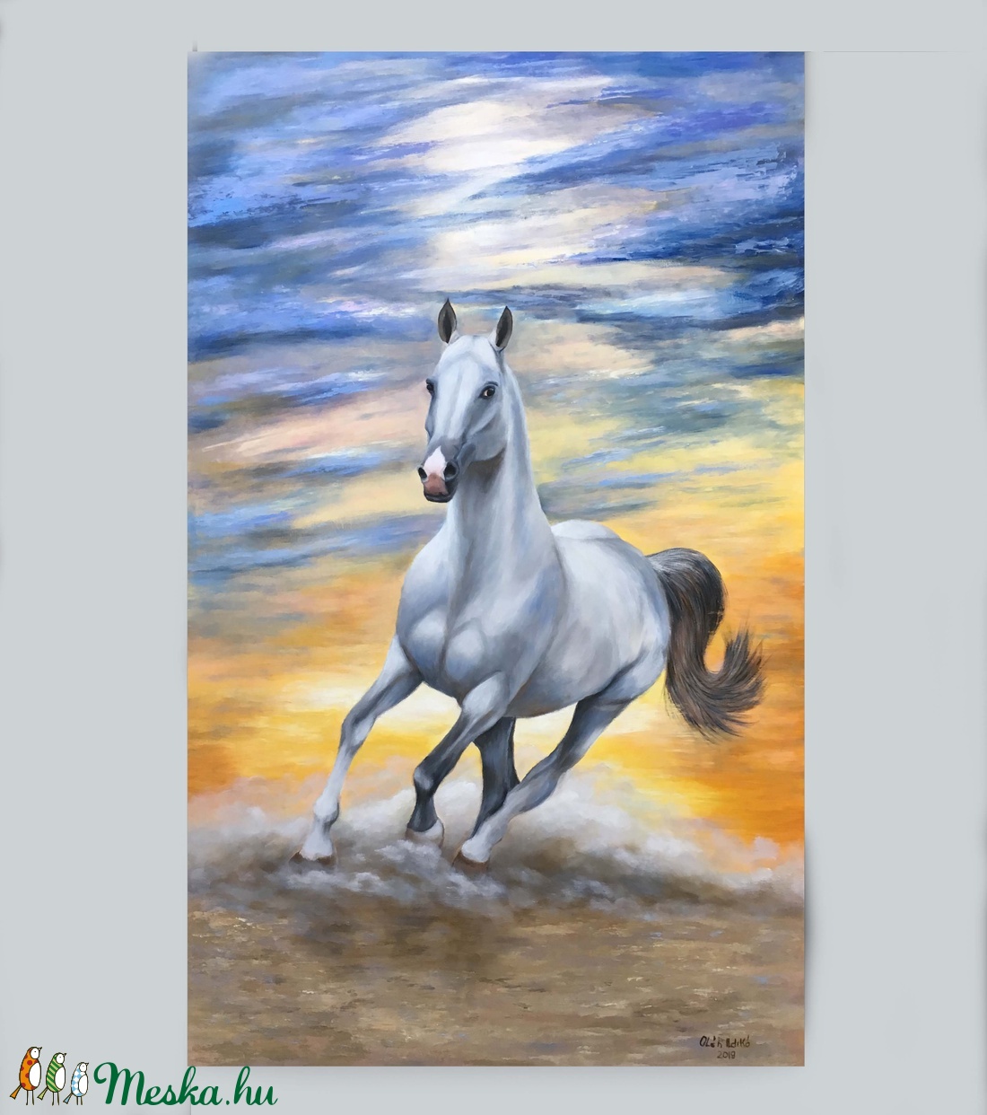 Szabadon ,82x50cm, olajfestmény, keretezve - művészet - festmény - olajfestmény - Meska.hu Szabadon ,82x50cm, olajfestmény, keretezve - művészet - festmény - olajfestmény - Meska.hu