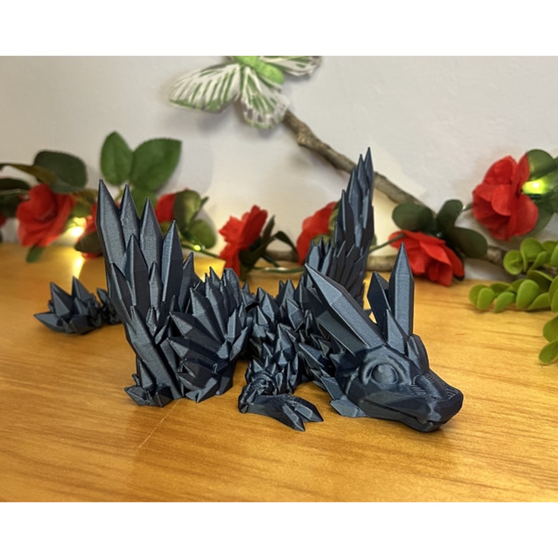 3d nyomtatott baby kristály sárkány - játék & sport - plüssállat & játékfigura - más figura - Meska.hu
