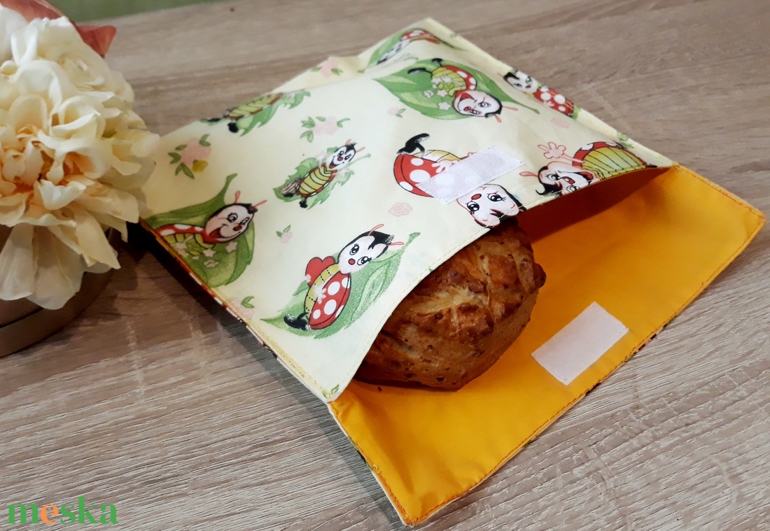 Többször használatos uzsonnás tasak víztaszító béléssel - táska & tok - bevásárlás & shopper táska - shopper, textiltáska, szatyor - Meska.hu Többször használatos uzsonnás tasak víztaszító béléssel - táska & tok - bevásárlás & shopper táska - shopper, textiltáska, szatyor - Meska.hu
