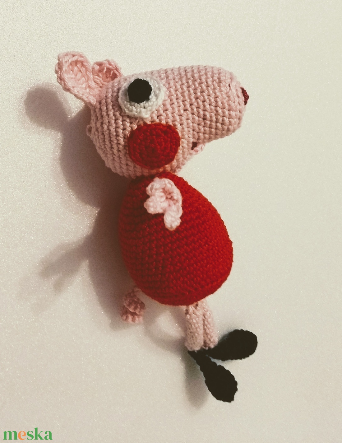 Peppa malac, horgolt mesefigura - játék & sport - plüssállat & játékfigura - malac - Meska.hu Peppa malac, horgolt mesefigura - játék & sport - plüssállat & játékfigura - malac - Meska.hu