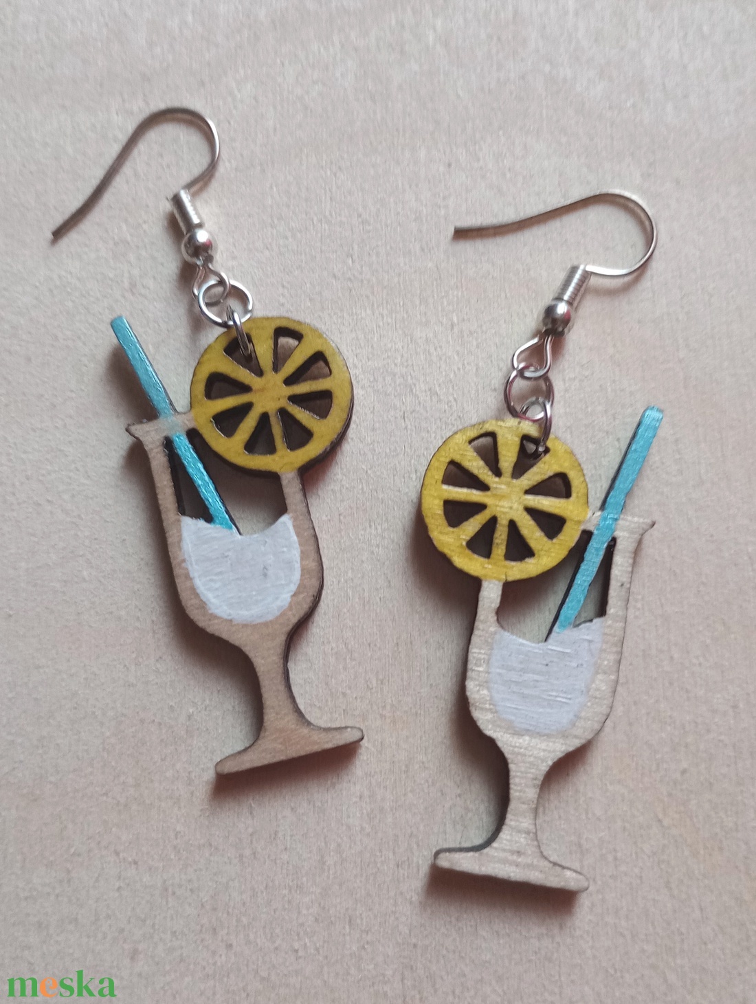 Pinacolada - koktélos fülbevaló - ékszer - fülbevaló - lógó fülbevaló - Meska.hu Pinacolada - koktélos fülbevaló - ékszer - fülbevaló - lógó fülbevaló - Meska.hu