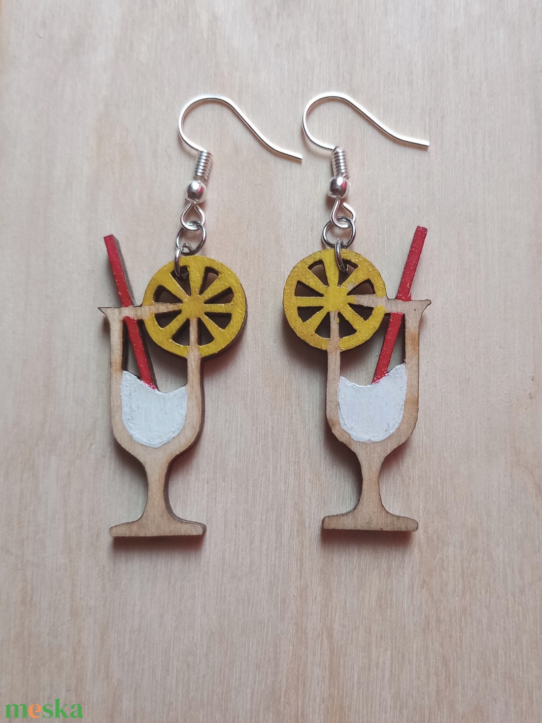 Pinacolada - koktélos fülbevaló - ékszer - fülbevaló - lógó fülbevaló - Meska.hu Pinacolada - koktélos fülbevaló - ékszer - fülbevaló - lógó fülbevaló - Meska.hu