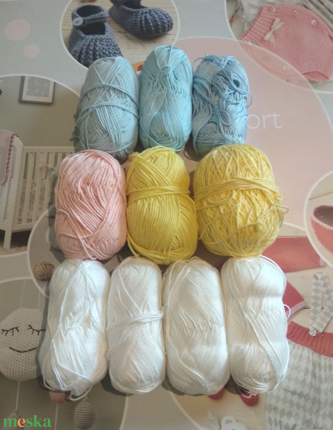 PAMUT FONAL 500 g - kellékek & szerszámok - rövidáru - fonal, cérna - kevert fonal - Meska.hu