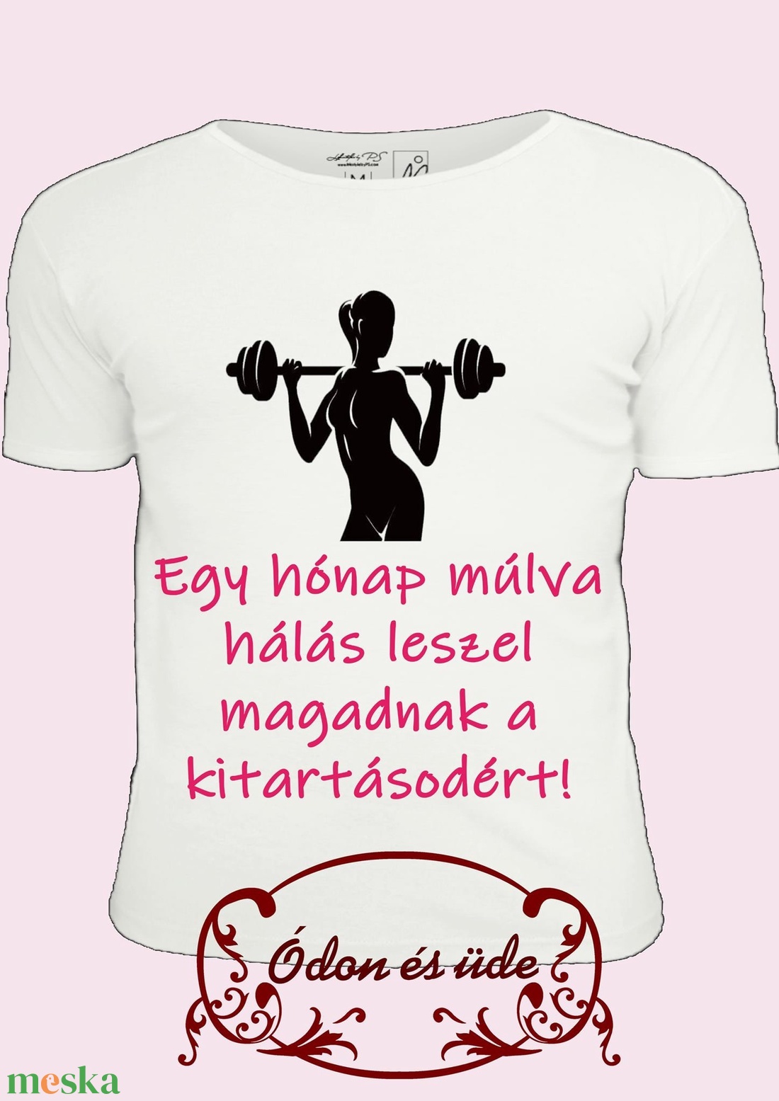 Egyedi tervezésű pólók edzéshez-3 mintalehetőség - ruha & divat - női ruha - póló, felső - Meska.hu