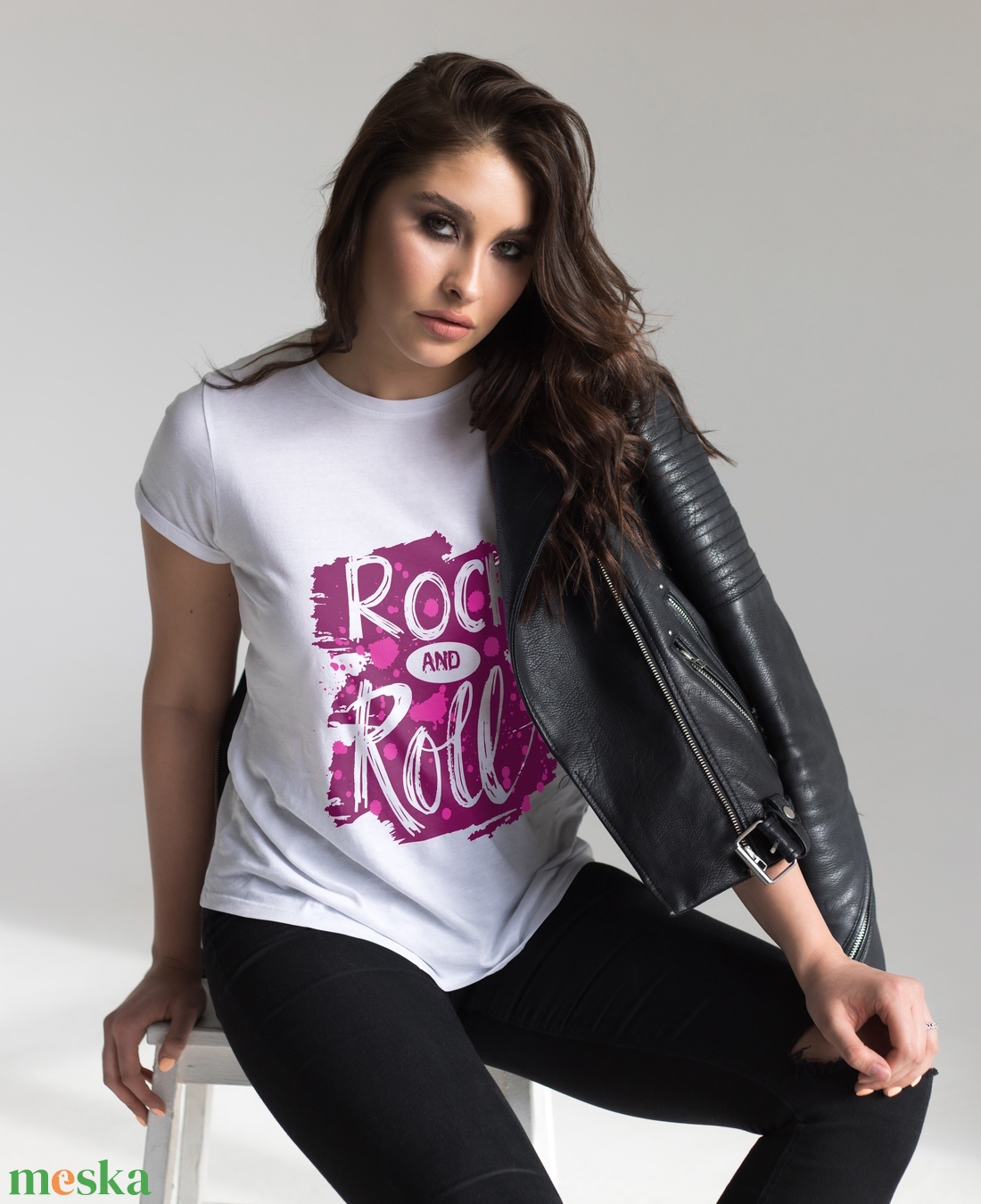 Rock nélkül...inkább ne! póló - ruha & divat - női ruha - póló, felső - Meska.hu Rock nélkül...inkább ne! póló - ruha & divat - női ruha - póló, felső - Meska.hu