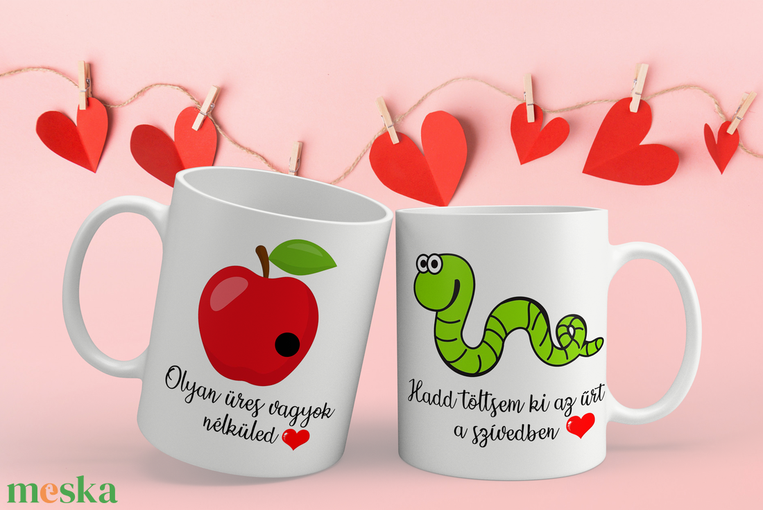 Páros bögre-akár Valentin-napra - otthon & életmód - konyhafelszerelés, tálalás - tálalás - bögre & csésze - Meska.hu Páros bögre-akár Valentin-napra - otthon & életmód - konyhafelszerelés, tálalás - tálalás - bögre & csésze - Meska.hu
