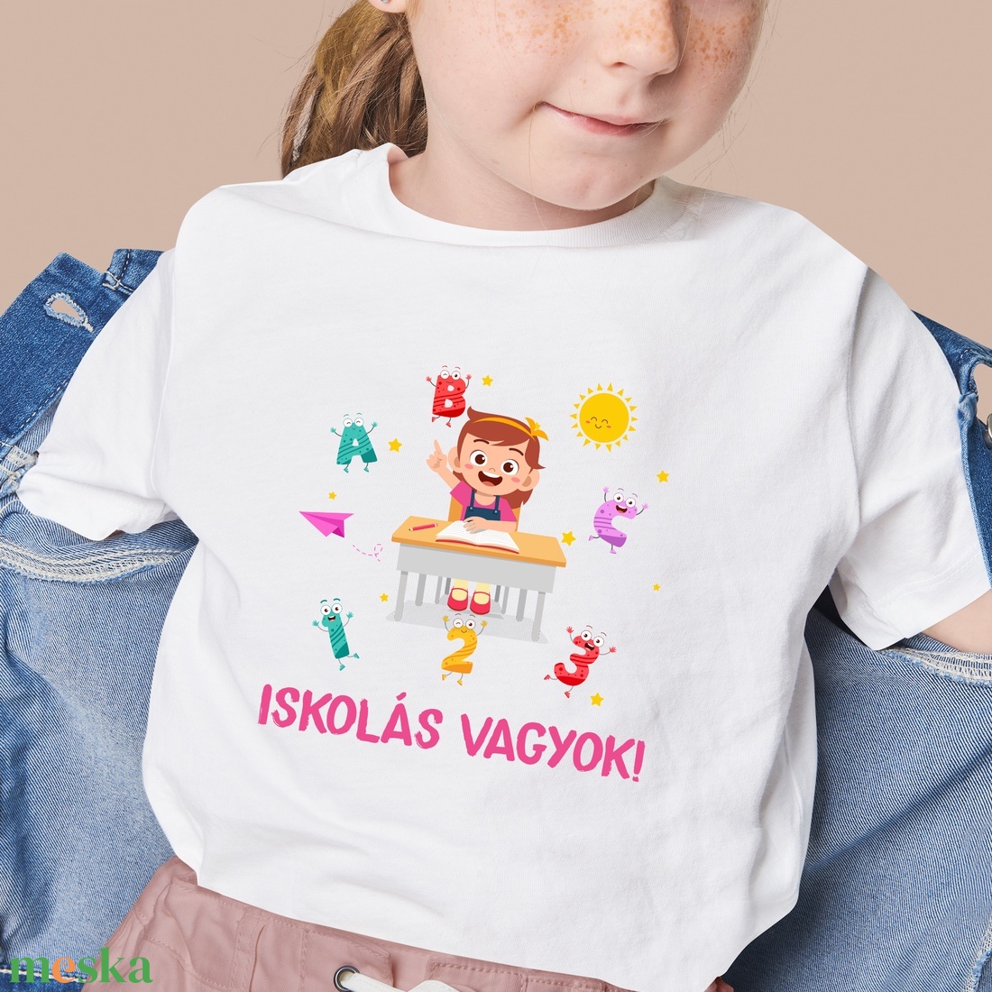 Iskolás vagyok!-gyerek póló - ruha & divat - babaruha & gyerekruha - póló - Meska.hu Iskolás vagyok!-gyerek póló - ruha & divat - babaruha & gyerekruha - póló - Meska.hu