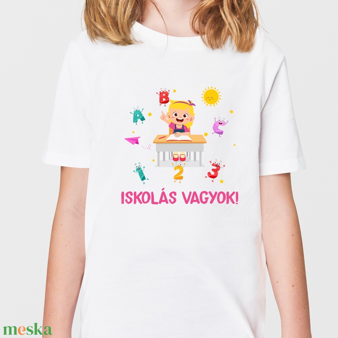 Iskolás vagyok!-gyerek póló - ruha & divat - babaruha & gyerekruha - póló - Meska.hu Iskolás vagyok!-gyerek póló - ruha & divat - babaruha & gyerekruha - póló - Meska.hu