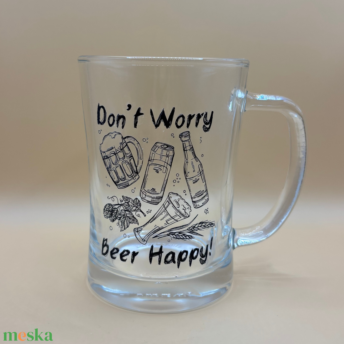 Poénos sörös korsó - otthon & életmód - konyhafelszerelés, tálalás - tálalás - sörös pohár és korsó - Meska.hu