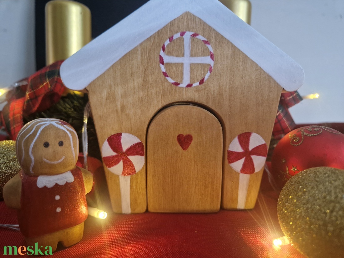 Mézi szett fenyőfával fajáték szett - játék & sport - plüssállat & játékfigura - más figura - Meska.hu