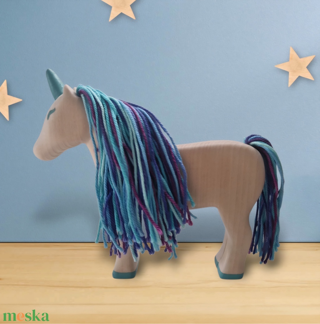 Unikornis fajáték - játék & sport - plüssállat & játékfigura - unikornis - Meska.hu