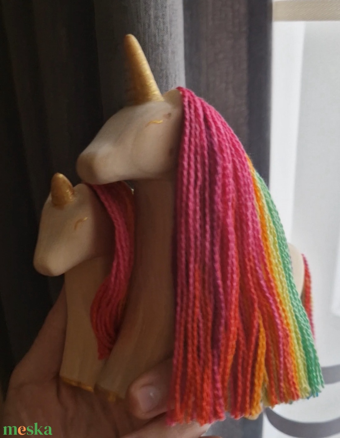 Unikornis fajáték - játék & sport - plüssállat & játékfigura - unikornis - Meska.hu