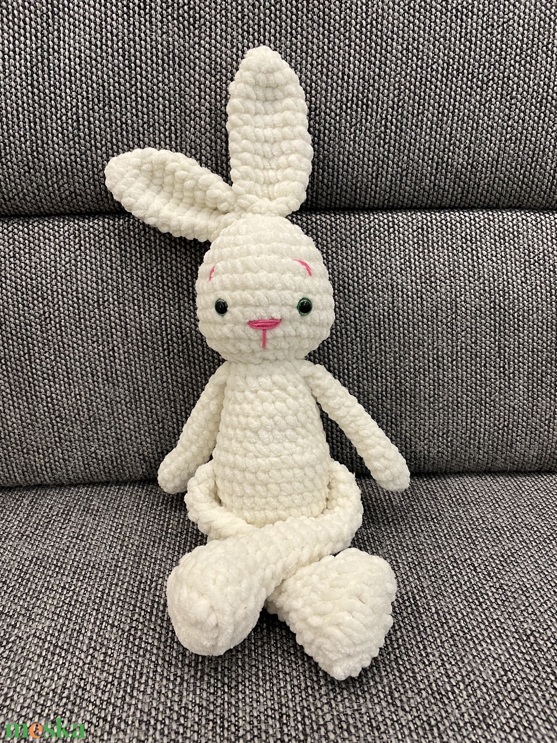 Amigurumi nyuszi  - játék & sport - plüssállat & játékfigura - nyuszi - Meska.hu