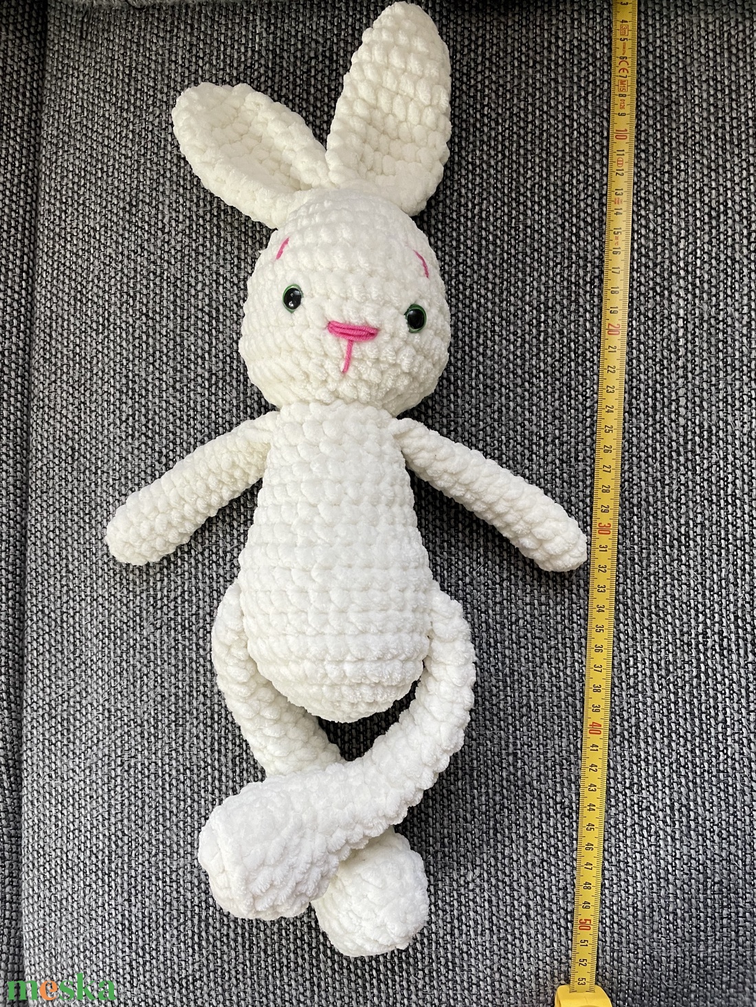 Amigurumi nyuszi  - játék & sport - plüssállat & játékfigura - nyuszi - Meska.hu