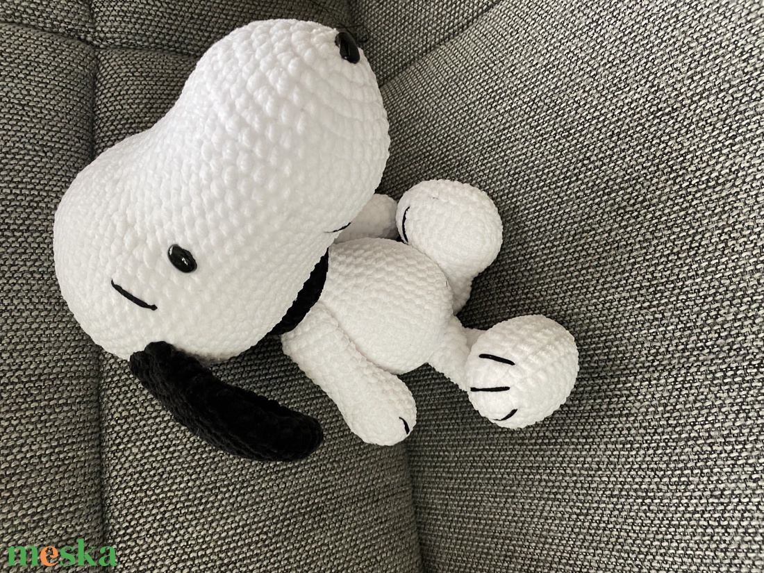 Snoopy plüss  - játék & sport - plüssállat & játékfigura - kutya - Meska.hu