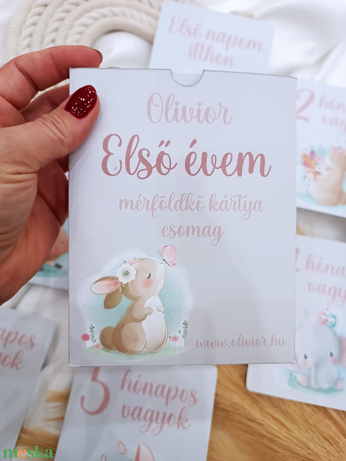 Baba mérföldkő kártya csomag - baba - mama - babafotózás - baba mérföldkő kártyák - Meska.hu