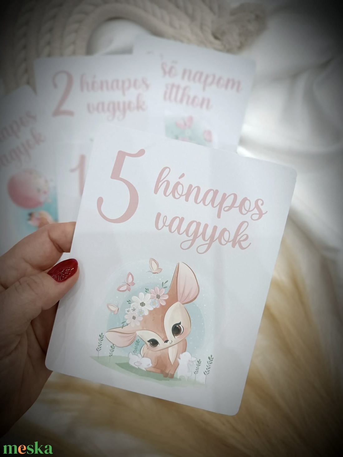 Baba mérföldkő kártya csomag - baba - mama - babafotózás - baba mérföldkő kártyák - Meska.hu