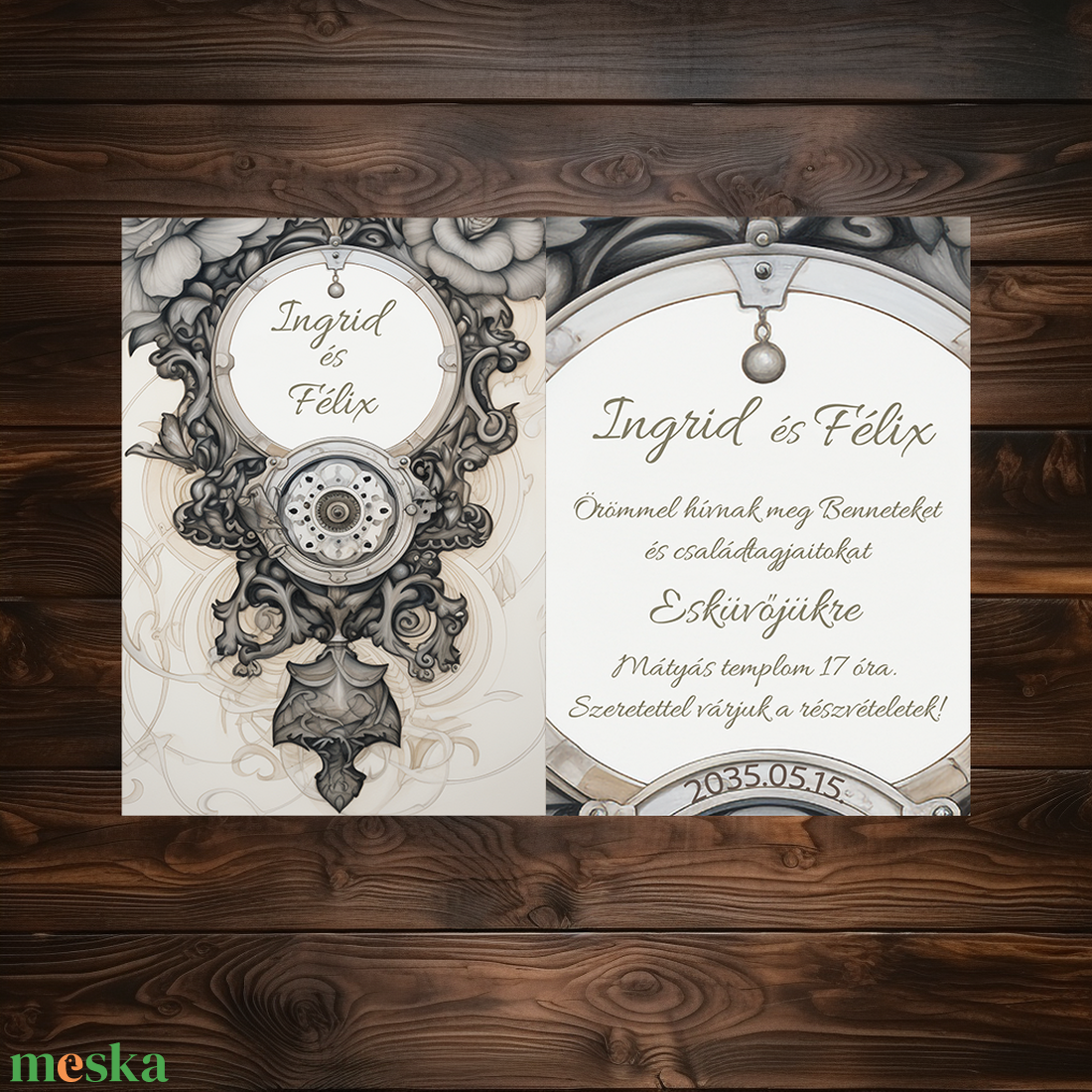 Steampunk esküvői meghívó - esküvő - meghívó & kártya - meghívó - Meska.hu Steampunk esküvői meghívó - esküvő - meghívó & kártya - meghívó - Meska.hu
