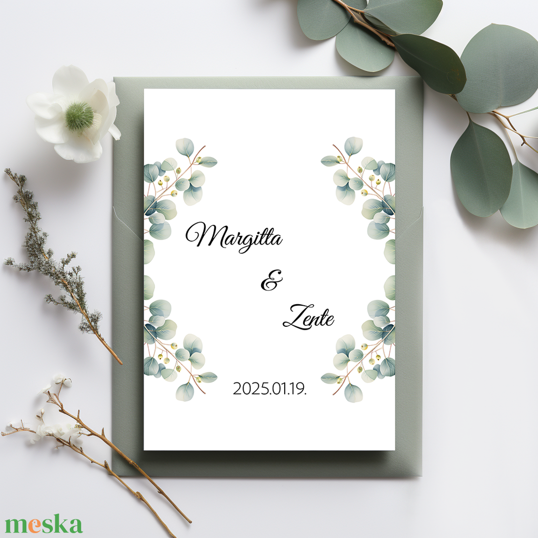 Eukaliptusz,greenery Esküvői meghívó - esküvő - meghívó & kártya - meghívó - Meska.hu Eukaliptusz,greenery Esküvői meghívó - esküvő - meghívó & kártya - meghívó - Meska.hu