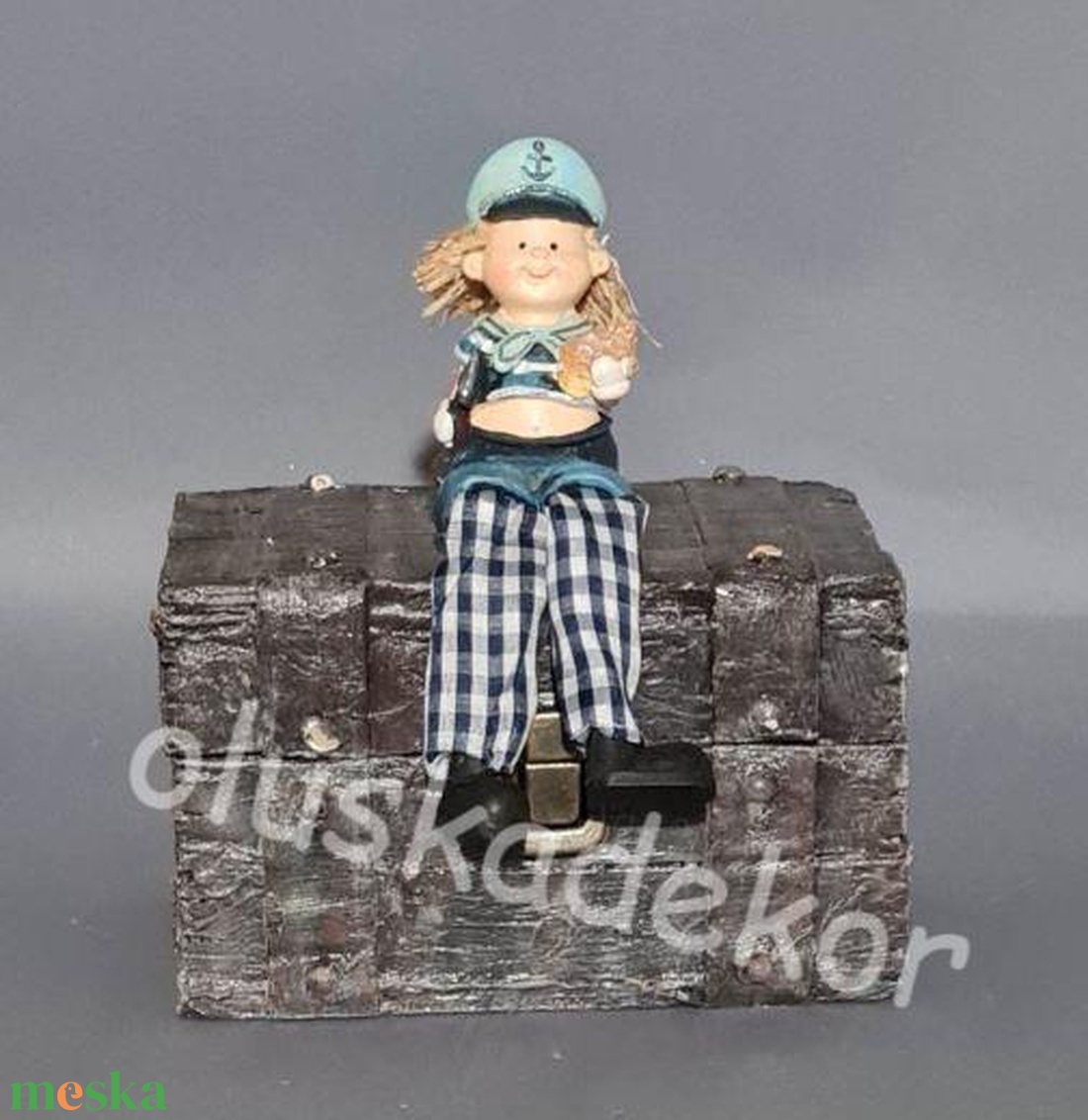 Jack a matróz, 2 fajta, kerámia 10cm - kellékek & szerszámok - dekorációs kellékek - figurák - Meska.hu Jack a matróz, 2 fajta, kerámia 10cm - kellékek & szerszámok - dekorációs kellékek - figurák - Meska.hu