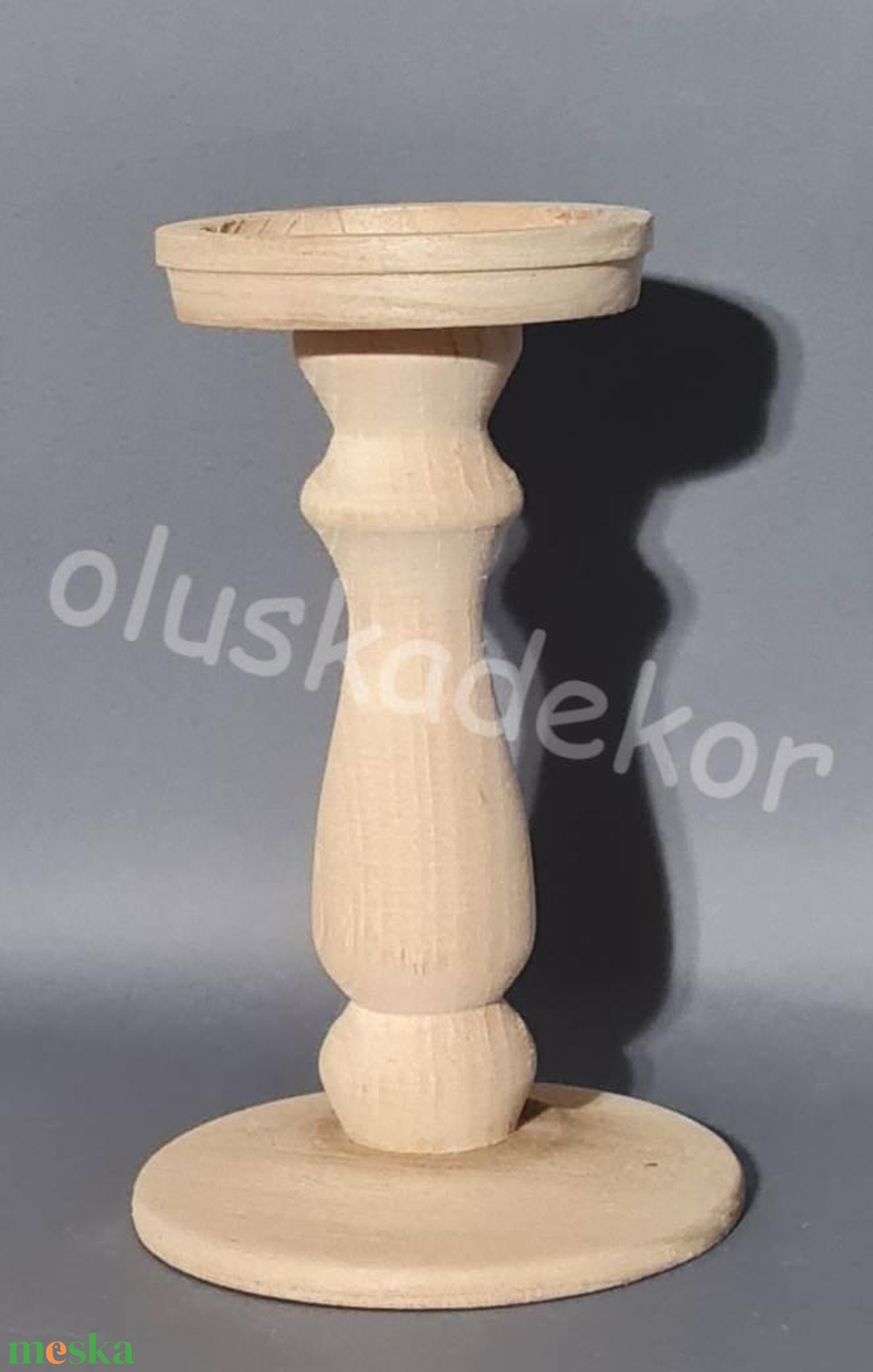 KA-7561. Natúr fa gyertyatartó, több méretben - kellékek & szerszámok - dekorációs kellékek - egyéb kellékek - Meska.hu