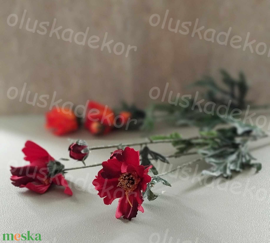 Pipacs, 4 virágos, selyem szálas dekor növény, narancs, 78cm - kellékek & szerszámok - dekorációs kellékek - egyéb kellékek - Meska.hu Pipacs, 4 virágos, selyem szálas dekor növény, narancs, 78cm - kellékek & szerszámok - dekorációs kellékek - egyéb kellékek - Meska.hu