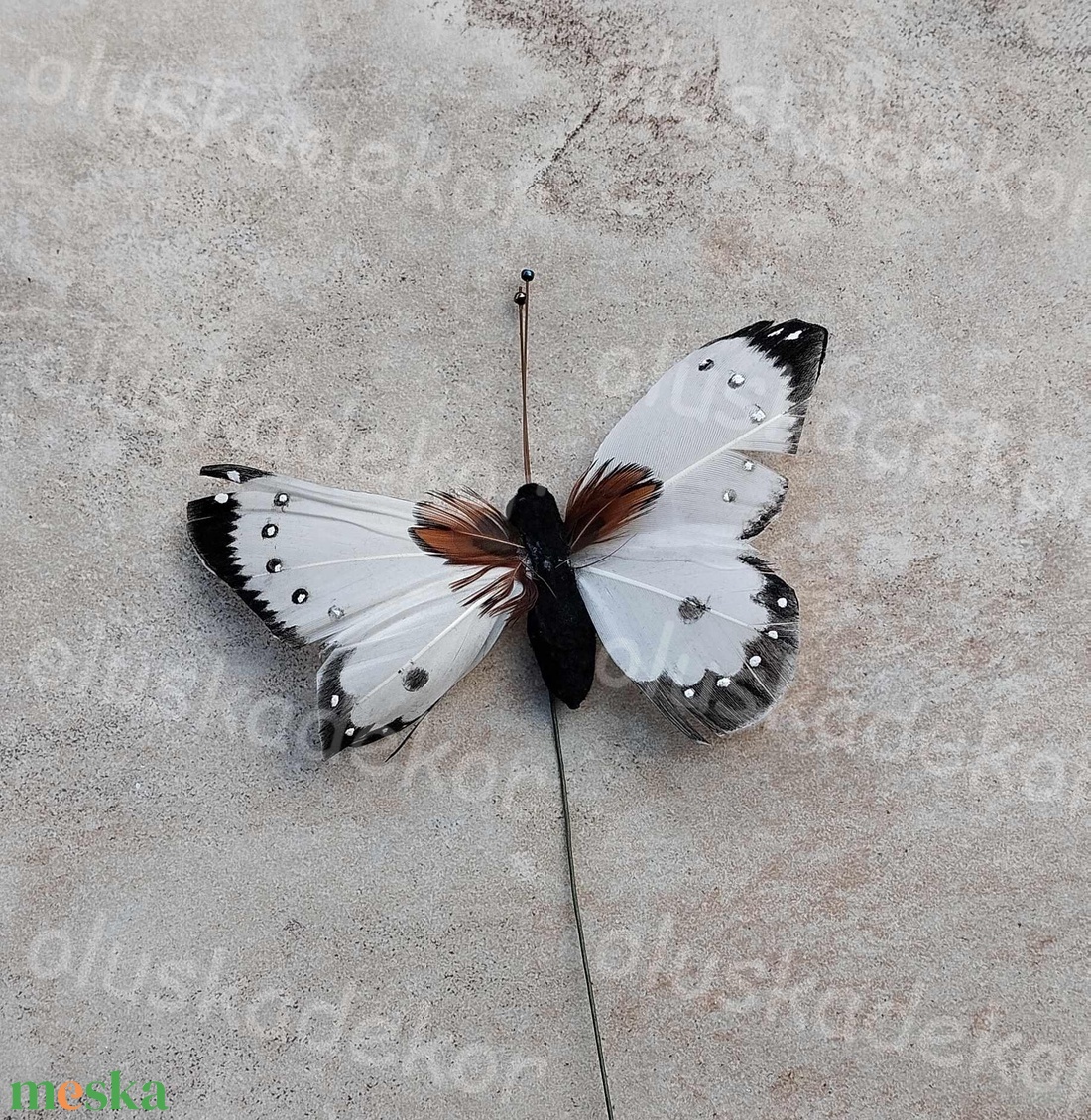 Pillangó, lepke, beszúrós, 12cm - kellékek & szerszámok - dekorációs kellékek - egyéb kellékek - Meska.hu Pillangó, lepke, beszúrós, 12cm - kellékek & szerszámok - dekorációs kellékek - egyéb kellékek - Meska.hu
