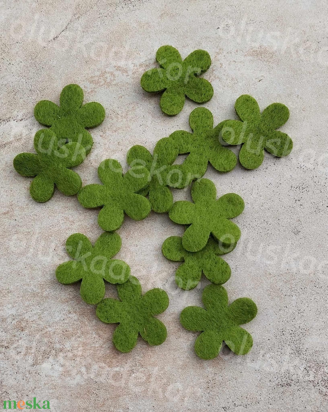 Virág, nyári, tavaszi dekorációs filc figura, 6 színben, 3cm - kellékek & szerszámok - dekorációs kellékek - egyéb kellékek - Meska.hu Virág, nyári, tavaszi dekorációs filc figura, 6 színben, 3cm - kellékek & szerszámok - dekorációs kellékek - egyéb kellékek - Meska.hu